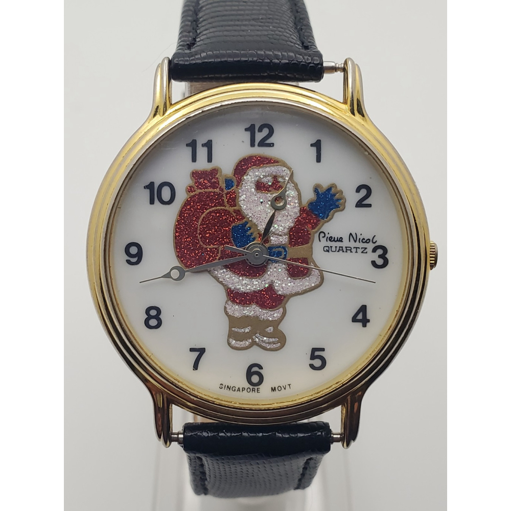 Unisex Glitter Santa Watch.
